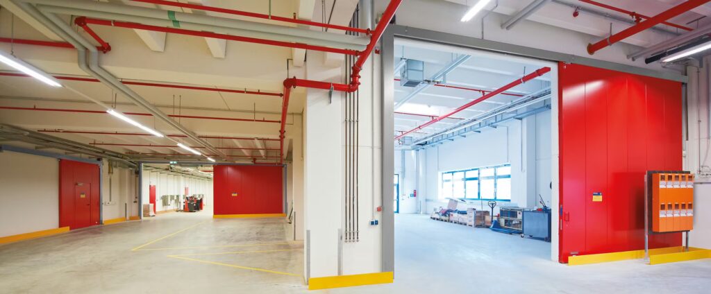 Protipožiarne posuvné dvere