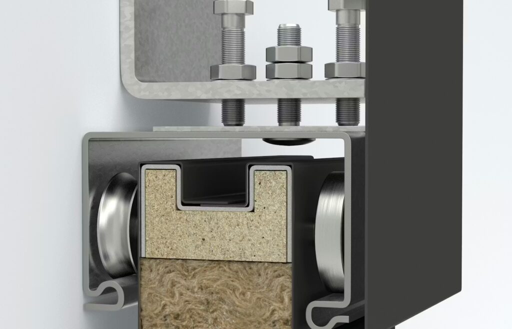 Presné vedenie krídla pre tichý a plynulý chod