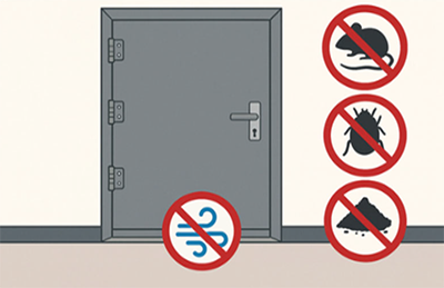 Výhody magnetického tesnenia dverí